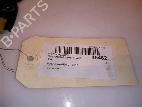 Used Front right window mechanism VW UP! (121, 122, BL1, BL2, BL3, 123) 1.0 (75 hp) 12944187