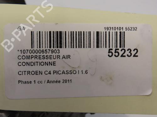 AC compressor CITROËN C4 Picasso I MPV (UD_) 1.6 HDi 110 | BP29415123M34 