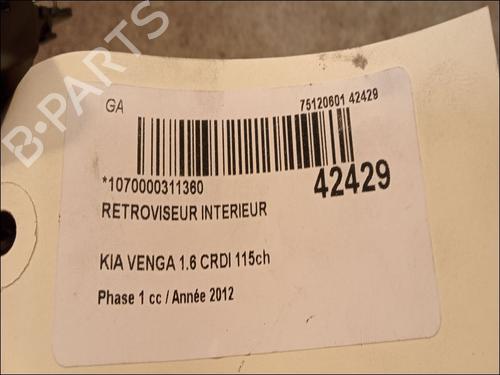 Used Rear mirror KIA VENGA (YN) 1.6 CRDi 115 (116 hp) 9617580