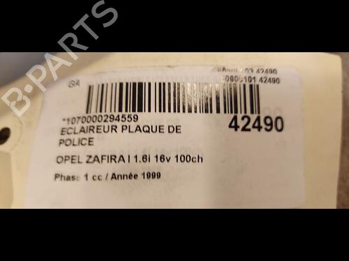 Other OPEL ZAFIRA A MPV (T98) 1.6 16V (F75) | BP14880490O1 