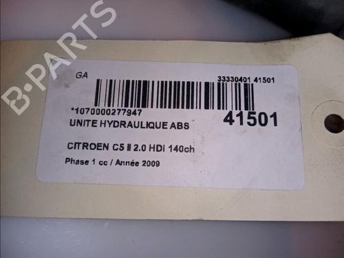 ABS pump CITROËN C5 III (RD_) 2.0 HDi 140 (RDRHF8, RDRHFA, RDRHA8, RDRHAJ) | BP11100265M43