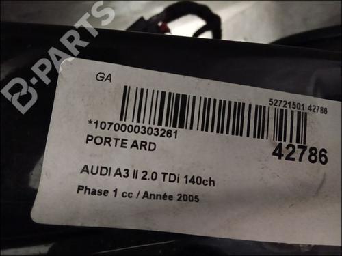 Right rear door AUDI A3 Sportback (8PA) 2.0 TDI 16V | BP9616743C5 