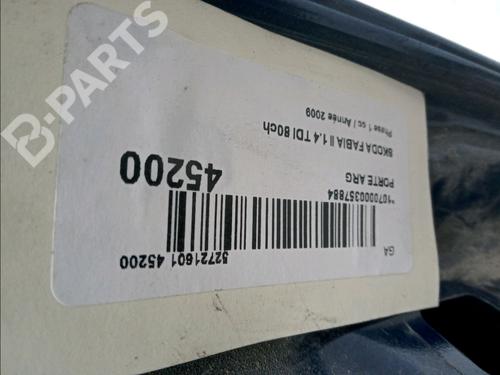Left rear door SKODA FABIA II (542) 1.4 TDI | BP11103371C4 