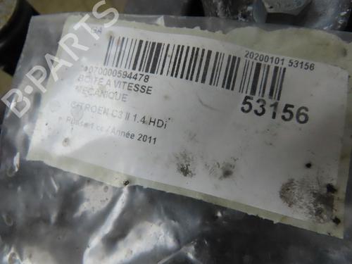 Gearkasse CITROËN C3 II (SC_) 1.4 HDi 70 (SC8HZC, SC8HR0, SC8HP4) (68 hp) 28829447