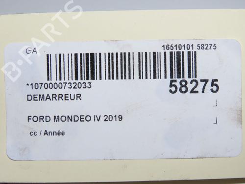 Starter FORD MONDEO V Turnier (CF) 2.0 EcoBlue | BP33298034M8 - Image 5