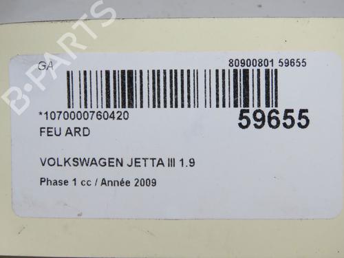 Right taillight VW JETTA III (1K2) 1.9 TDI | BP37163372C35 - Image 5