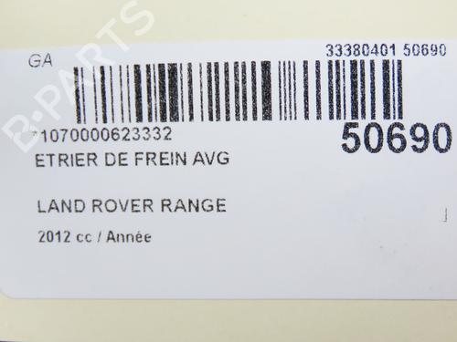 Used Left front brake caliper LAND ROVER RANGE ROVER EVOQUE (L538) 2.2 D 4x4 (190 hp) 28801661