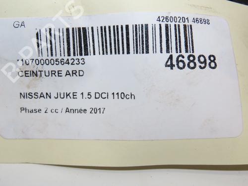 Rear right belt tensioner NISSAN JUKE (F15) 1.5 dCi | BP19725588C90 