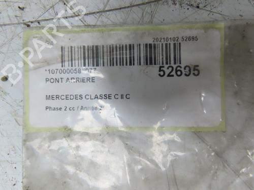 Used Rear differential MERCEDES-BENZ C-CLASS Coupe (CL203) C 220 CDI (203.708) (150 hp) 28967338