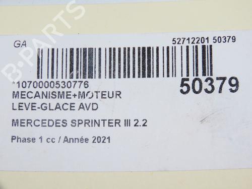 Front right window mechanism MERCEDES-BENZ SPRINTER 3,5-t Van (B907, B910) 316 CDI RWD (907.631, 907.633, 907.635, 907.637) | BP32486150C23 - Image 2