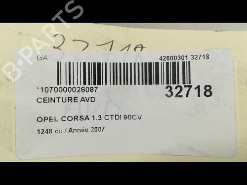 Used Front right belt tensioner OPEL CORSA D (S07) 1.2 (L08, L68) (86 hp) 23175041