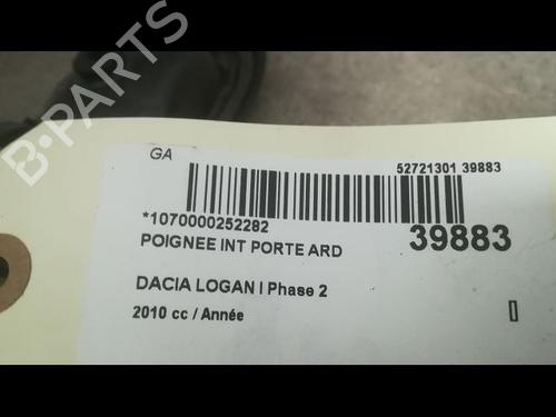 Høyre bak invendig håndtak DACIA LOGAN MCV (KS_) 1.5 dCi (KS0K) (68 hp) 23176828