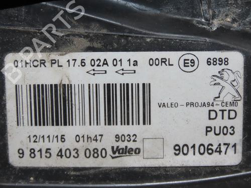 Right headlight PEUGEOT 2008 I (CU_) 1.2 VTi | BP36583070C29 - Image 3