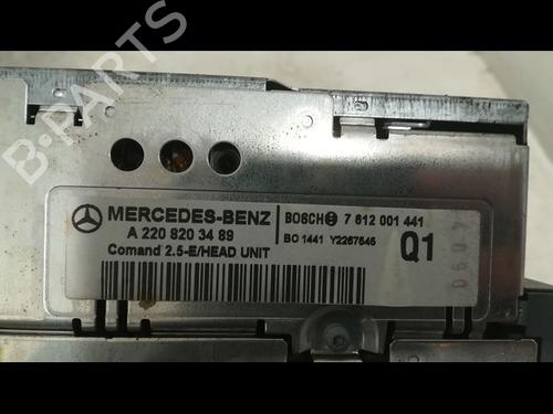 Used Radio MERCEDES-BENZ S-CLASS (W220, V220) S 600, S 600 L (220.878, 220.178) (367 hp) 9599307