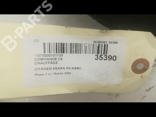 Climate control CITROËN XSARA PICASSO (N68) 1.6 HDi | BP9599226I5 