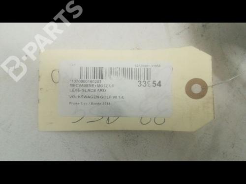 Rear right window mechanism VW GOLF VII (5G1, BQ1, BE1, BE2) 1.4 TSI | BP9601266C25 