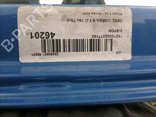 Used Tailgate OPEL CORSA C (X01) 1.2 (F08, F68) (75 hp) 11517063