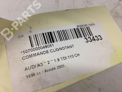 Steering column stalk AUDI A3 Sportback (8PA) 1.9 TDI | BP9593838I23 