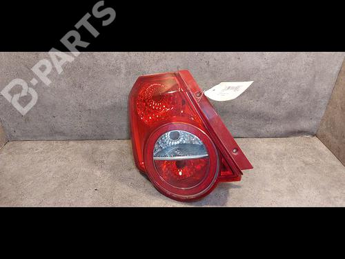 Used Left taillight CHEVROLET AVEO / KALOS Hatchback (T250, T255) 1.2 LPG (84 hp) 9614470