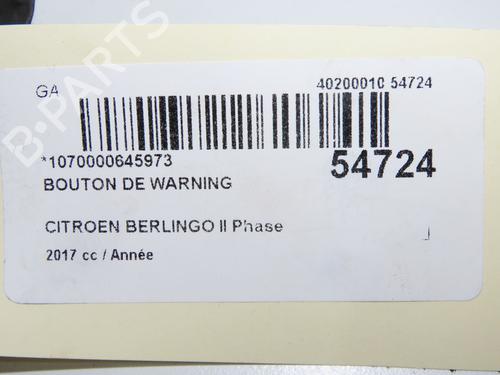 Advarselskontakt CITROËN BERLINGO MULTISPACE (B9) 1.2 PureTech 110 | BP36246614I22 - Image 4