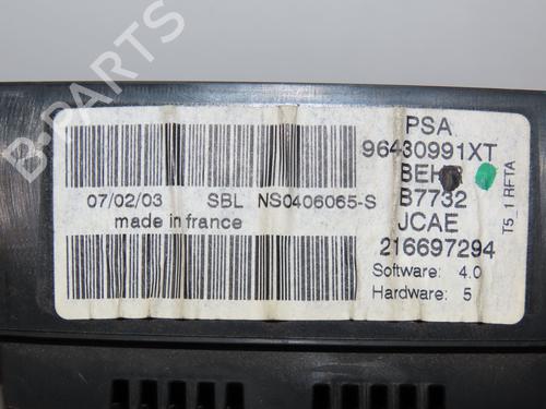 Commande Chauffage PEUGEOT 307 Break (3E) 2.0 HDI 110 | BP28801747I5 