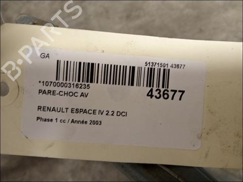 Used Front bumper RENAULT ESPACE IV (JK0/1_) 2.2 dCi (JK0H) (150 hp) 9617939