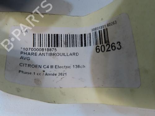 left-front-fog-light-citroen-c4-iii-ba_-bb_-bc_-2020-40437981 main image