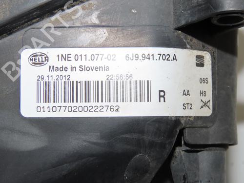 Right front fog light SEAT LEON (5F1) 1.2 TSI | BP29601126C31 