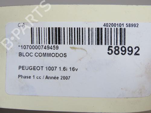 Steering column stalk PEUGEOT 1007 (KM_) 1.6 16V | BP36819874I23 - Image 9