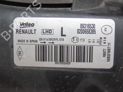 Faro izquierdo RENAULT MODUS / GRAND MODUS (F/JP0_) 1.5 dCi (FP0F, JP0F) (86 hp) 28802261