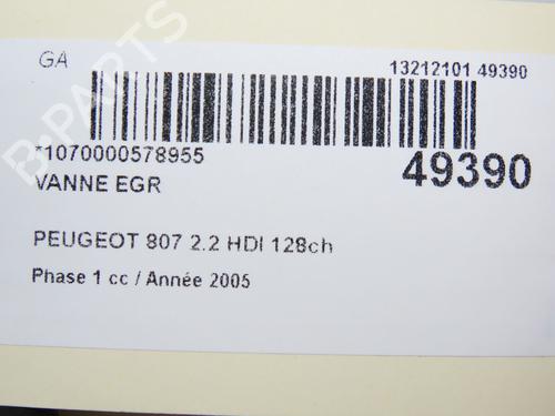 Egr PEUGEOT 807 (EB_) 2.2 HDi | BP24361018M69  - Image 7