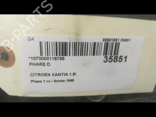 Right headlight CITROËN XANTIA (X1_, X2_) 1.8 i 16V | BP23177638C29 