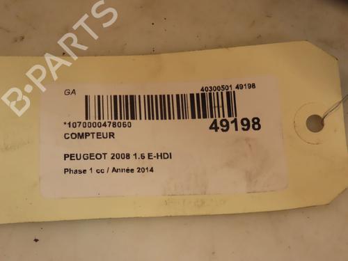 Instrument cluster PEUGEOT 2008 I (CU_) 1.6 HDi | BP16688241C47 