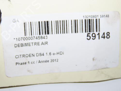 Mass air flow sensor CITROËN DS4 (NX_) 1.6 HDi 110 | BP38341627M95 - Image 4