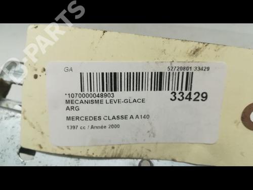 Rear left window mechanism MERCEDES-BENZ A-CLASS (W168) A 140 (168.031, 168.131) | BP9593912C24 