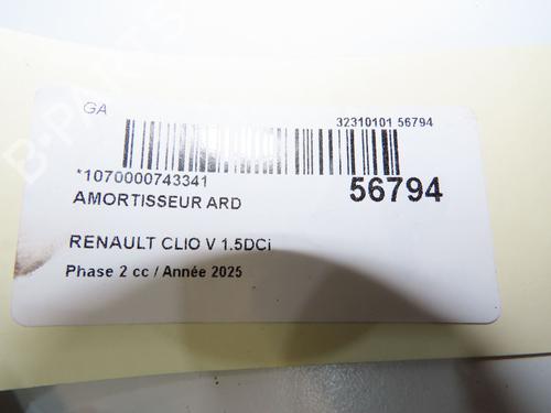 Right rear shock absorber RENAULT CLIO V (B7_) 1.5 Blue dCi 100 (B7AD) | BP33998756M19 - Image 3