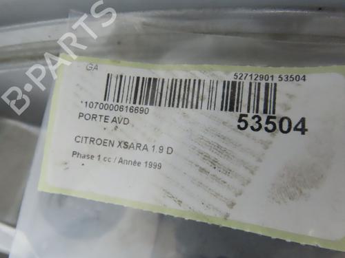 Used Right front door CITROËN XSARA (N1) 1.9 D (70 hp) 28831264