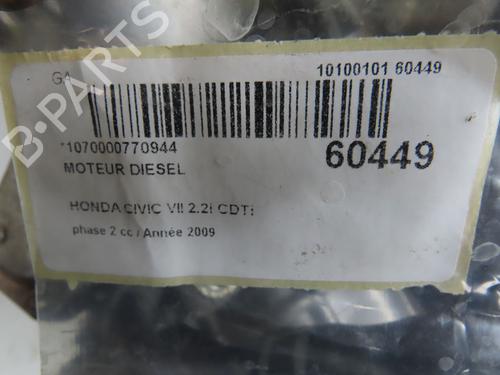 Used Engine Engine HONDA CIVIC VIII Hatchback (FN, FK) 2.2 CTDi (FK3) (140 hp) 40110550 40110550