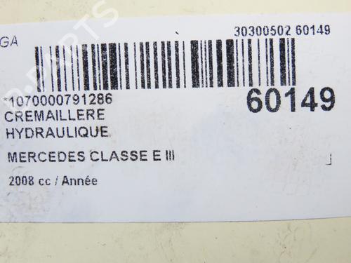 Used Steering rack Steering rack MERCEDES-BENZ E-CLASS (W211) E 200 CDI (211.007) (136 hp) 40437850 40437850