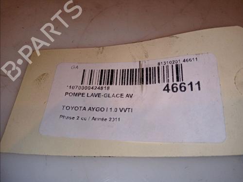 Washer pump TOYOTA AYGO (_B1_) 1.0 (KGB10_, KGB10R) | BP14881750E24 