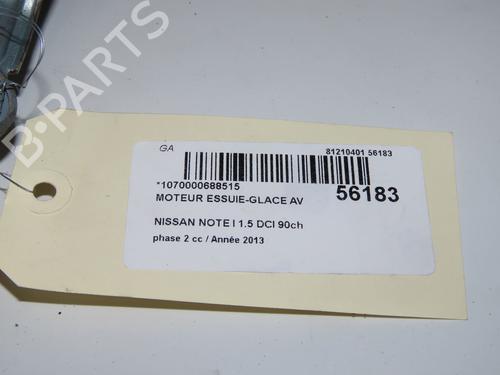 Front wiper motor NISSAN NOTE (E11, NE11) 1.5 dCi | BP31796684M29