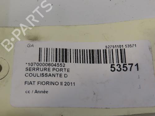 Used Rear right lock FIAT FIORINO MPV (225_) 1.3 JTD Multijet (95 hp) 29441806