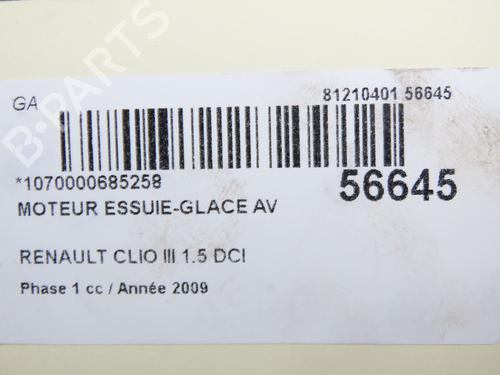 front-wiper-motor-renault-clio-iii-br01-cr01-2005-2006-2007-2008-2009-2010-2011-2012-2013-2014-32200899 main image