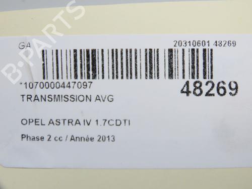 Left front driveshaft OPEL ASTRA J (P10) 1.7 CDTI (68) | BP32657942M38 - Image 6