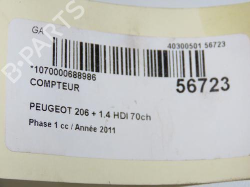 instrument-cluster-peugeot-206-2l_-2m_-2009-2010-2011-2012-2013-32253876 main image