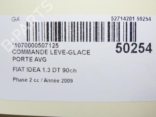 Left front window switch FIAT IDEA (350_) 1.3 D Multijet | BP28831712I27 