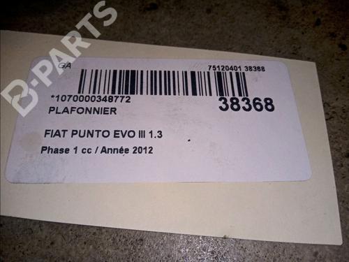 Interior roof light FIAT GRANDE PUNTO (199_) 1.3 D Multijet | BP9832186I8 