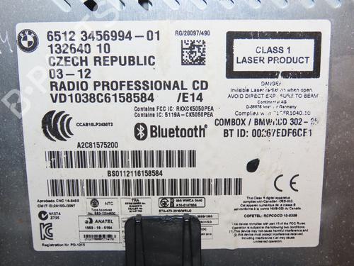 Radio MINI MINI (R56) One | BP28968046E6 