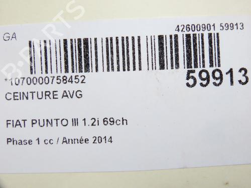 front-left-seatbelt-fiat-punto-evo-199_-2008-39251704 main image
