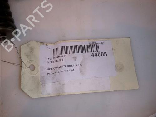 Used Injector VW GOLF V (1K1) 1.9 TDI (90 hp) 14950235